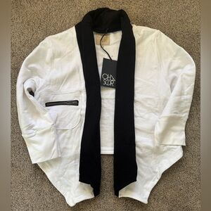 Chaser open front cardigan